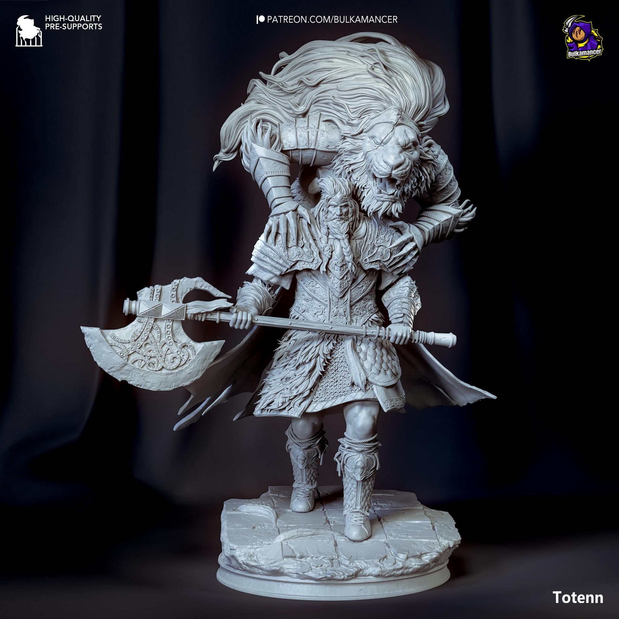 3D Printed Godfrey - Inspired of Elden Ring - Game Collectible Statue - The First Elden Lord Decor