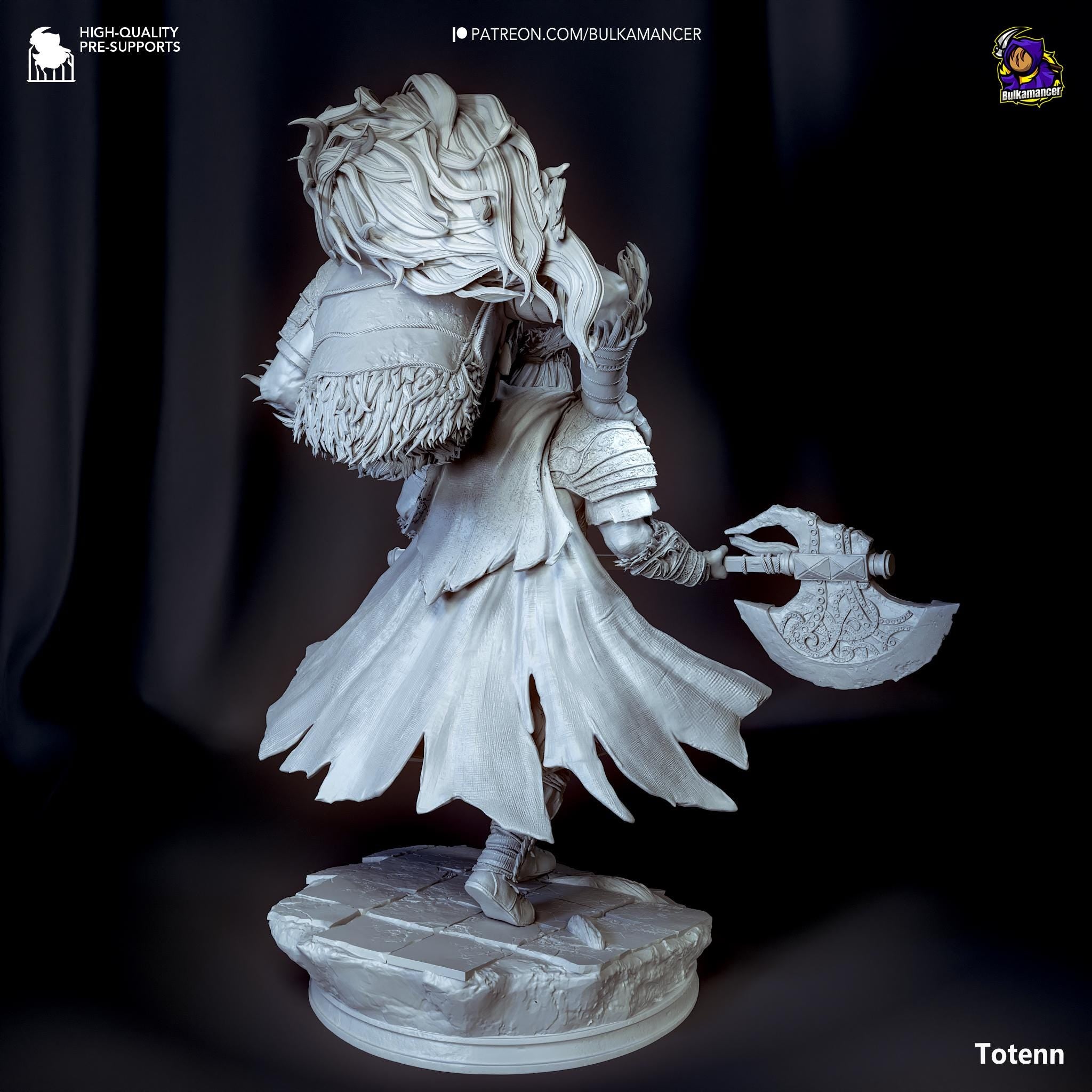 3D Printed Godfrey - Inspired of Elden Ring - Game Collectible Statue - The First Elden Lord Decor