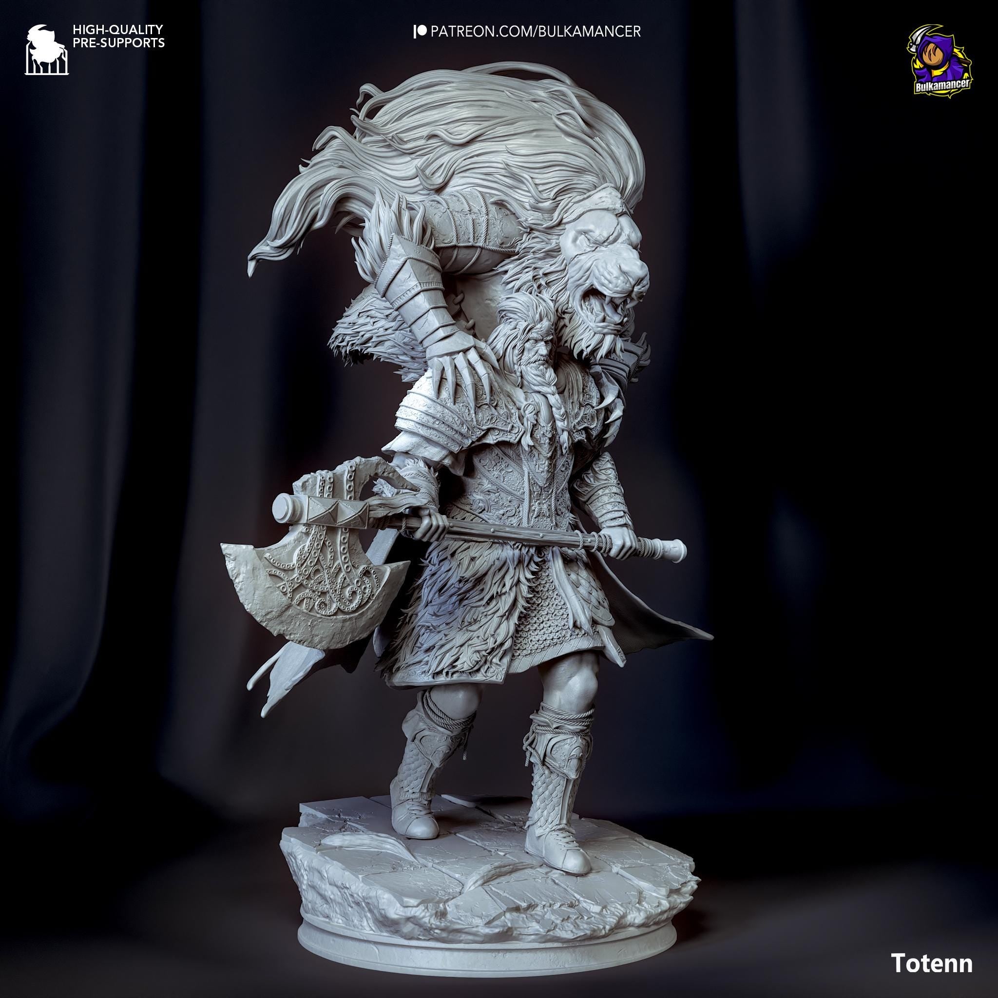 3D Printed Godfrey - Inspired of Elden Ring - Game Collectible Statue - The First Elden Lord Decor