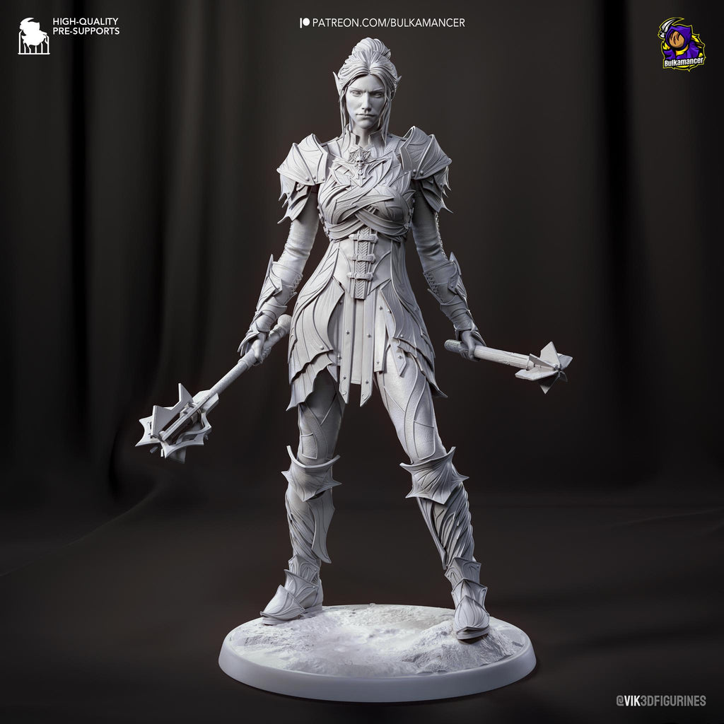 Hand-Painted Minthara Figurine: Inspired of Baldur's Gate 3 Collectible 3D Model