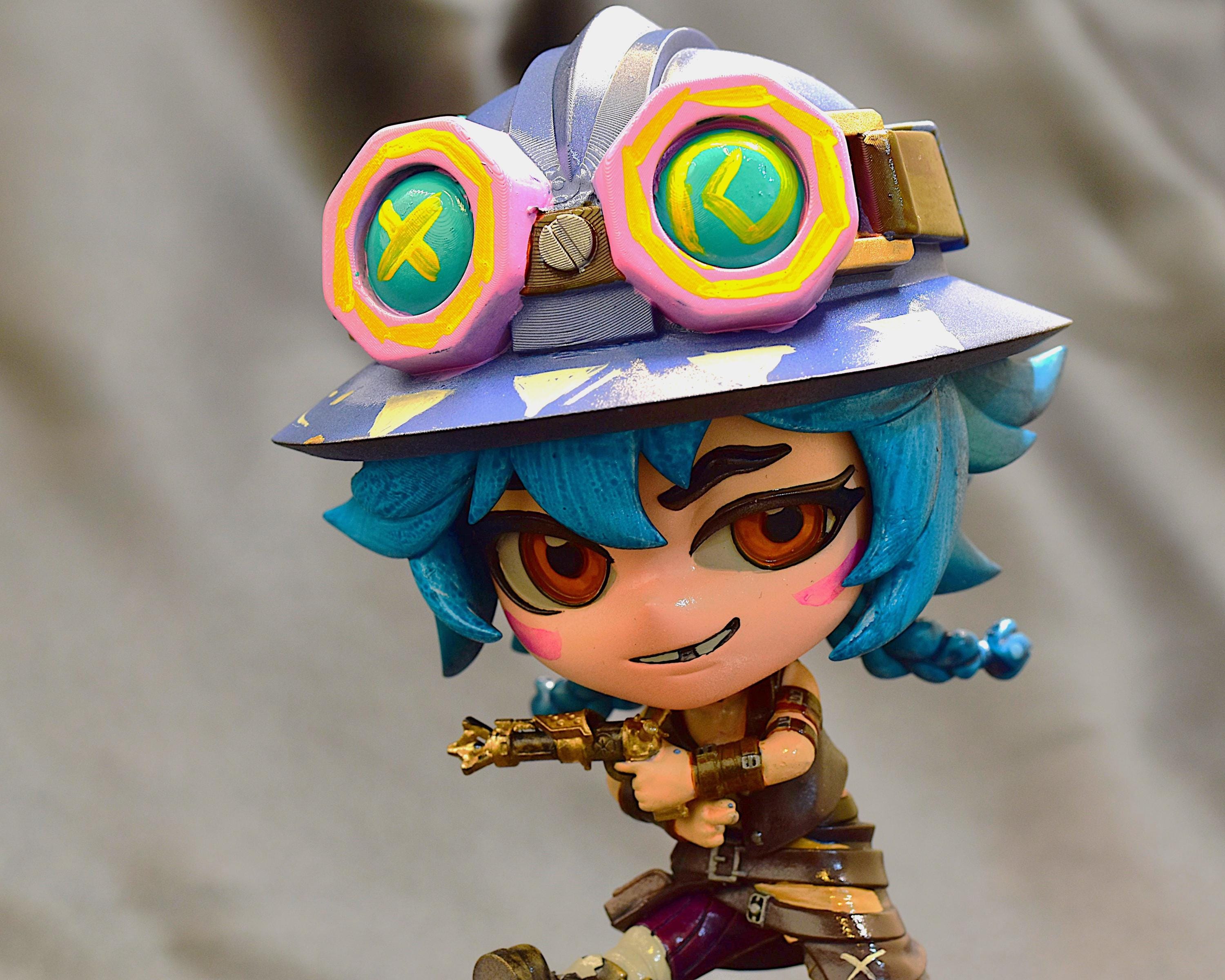 3D Printed Isha Chibi Statue: LoL Inspired Model