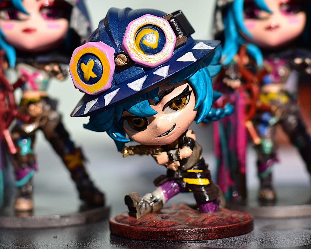 3D Printed Isha Chibi Statue: LoL Inspired Model