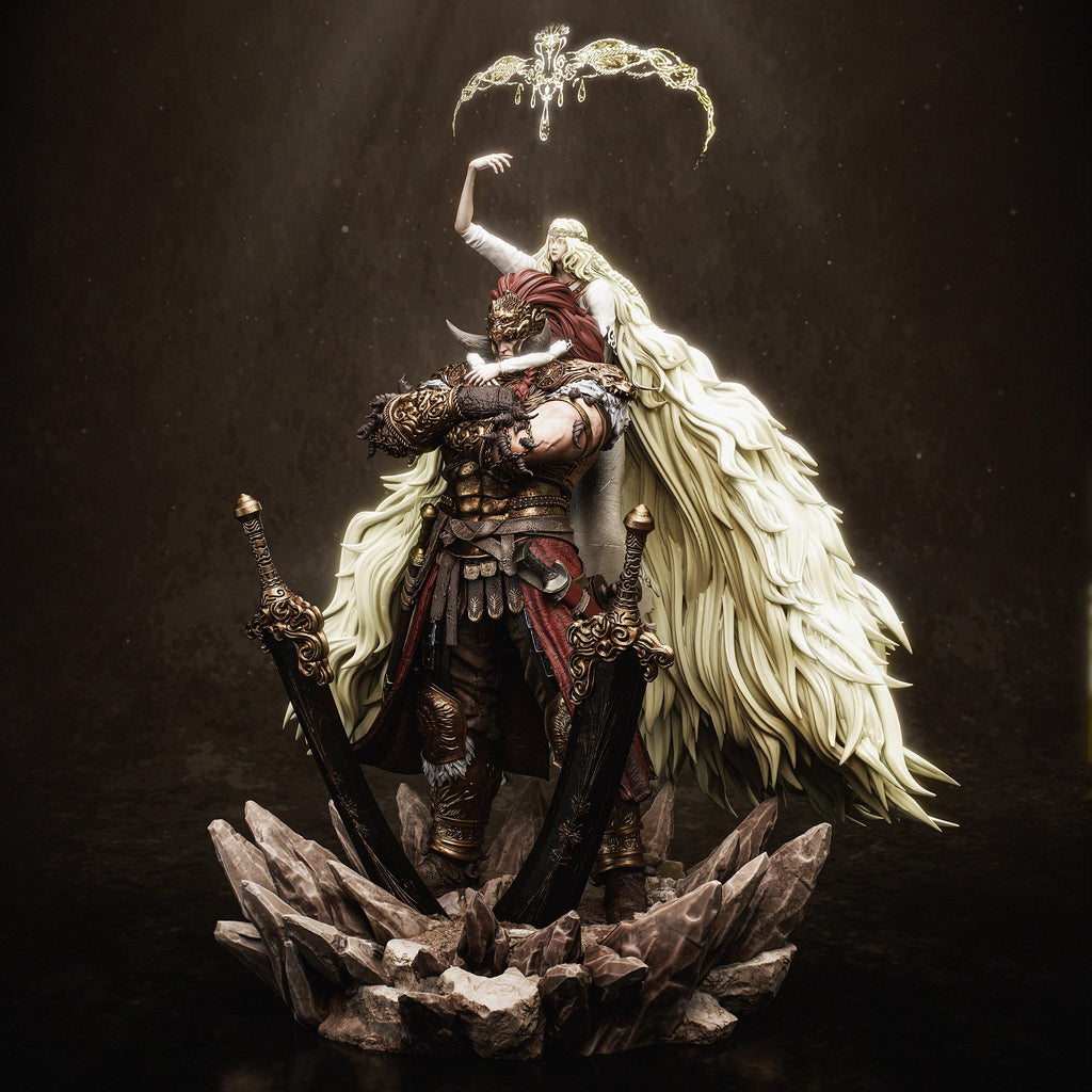 Radahn & Miquella Elden Ring Figurine: 3D Printed Resin Statue