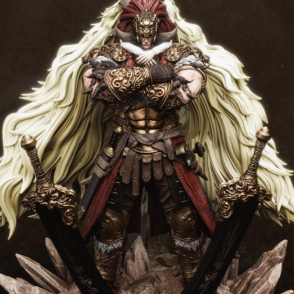 Radahn & Miquella Elden Ring Figurine: 3D Printed Resin Statue