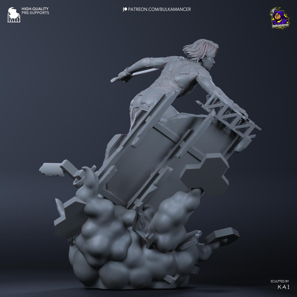 Hand-Painted Mio Resin Statue: Split Fiction Anime Figure