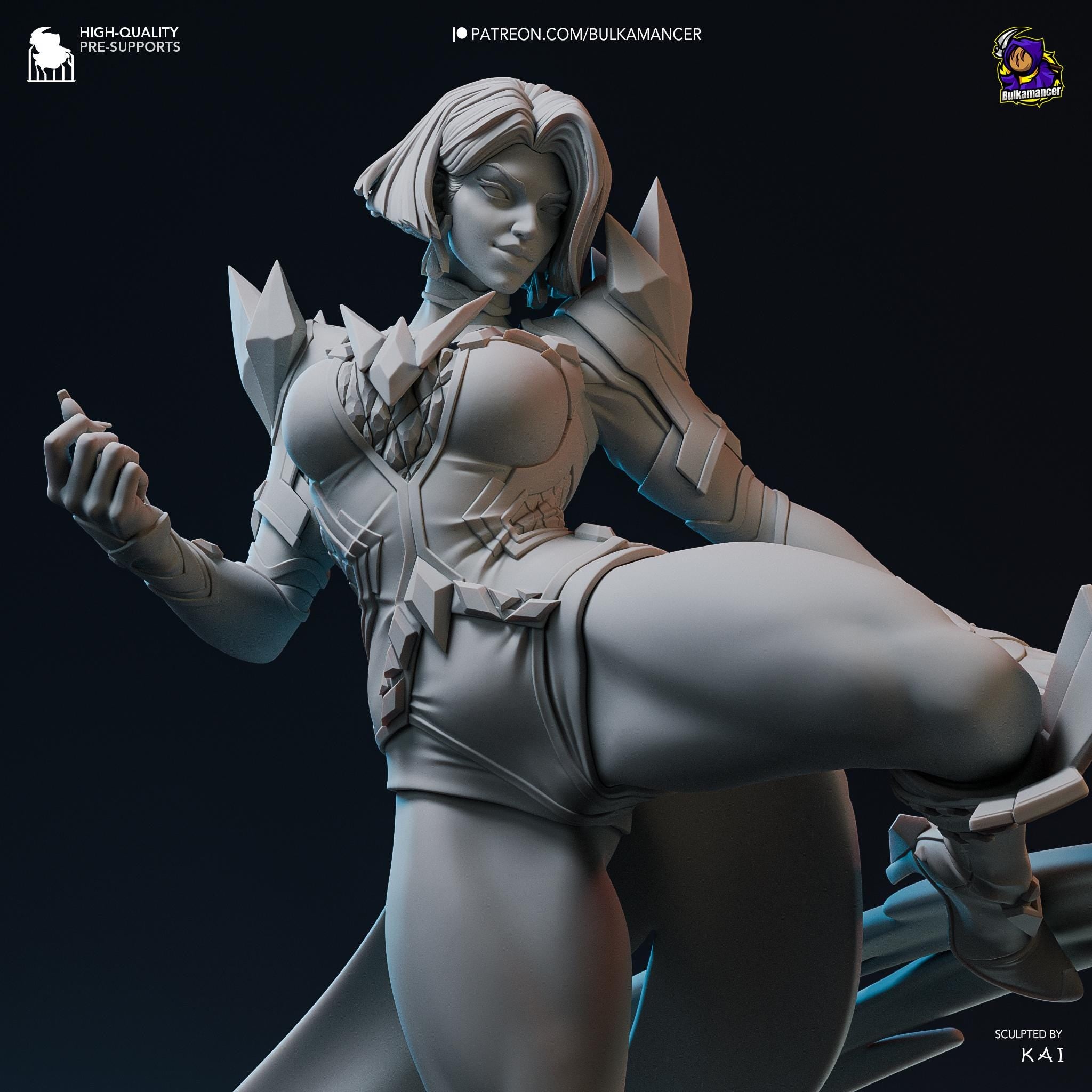 Emma Frost Statue: Hand-Painted X-Men Fan Art Resin Model