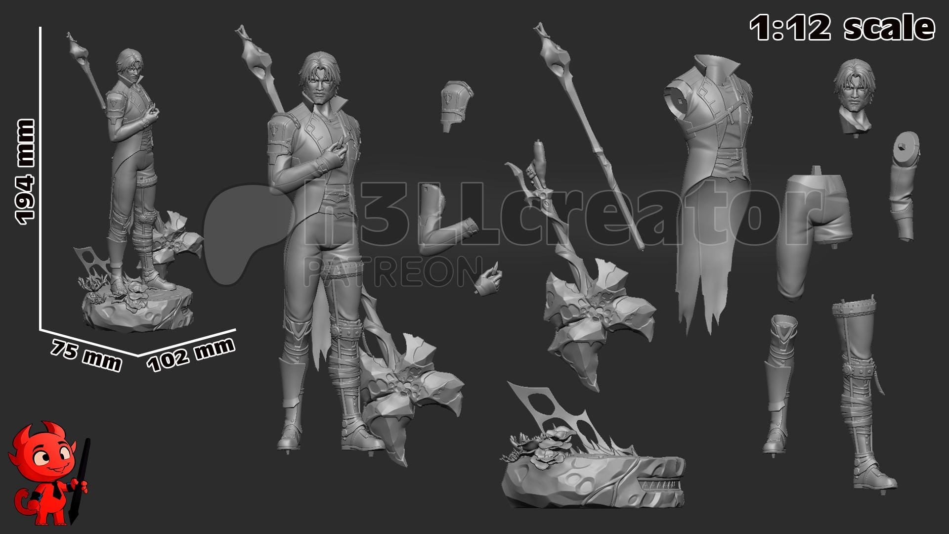 Jayce 3D Figure: LoL Limited Edition Resin Statue