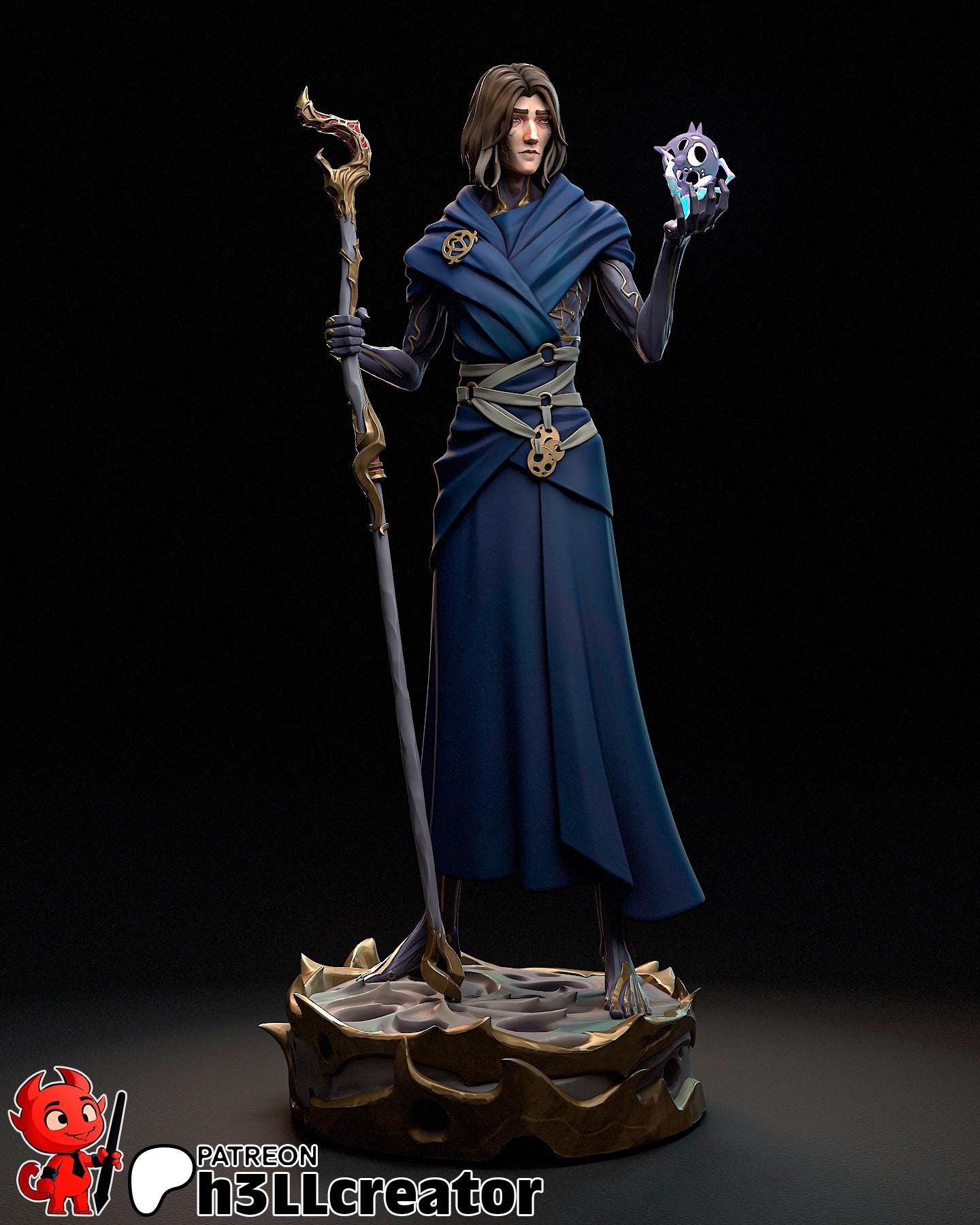 Viktor Statue: LoL Collectible Figure, H3ll Creator