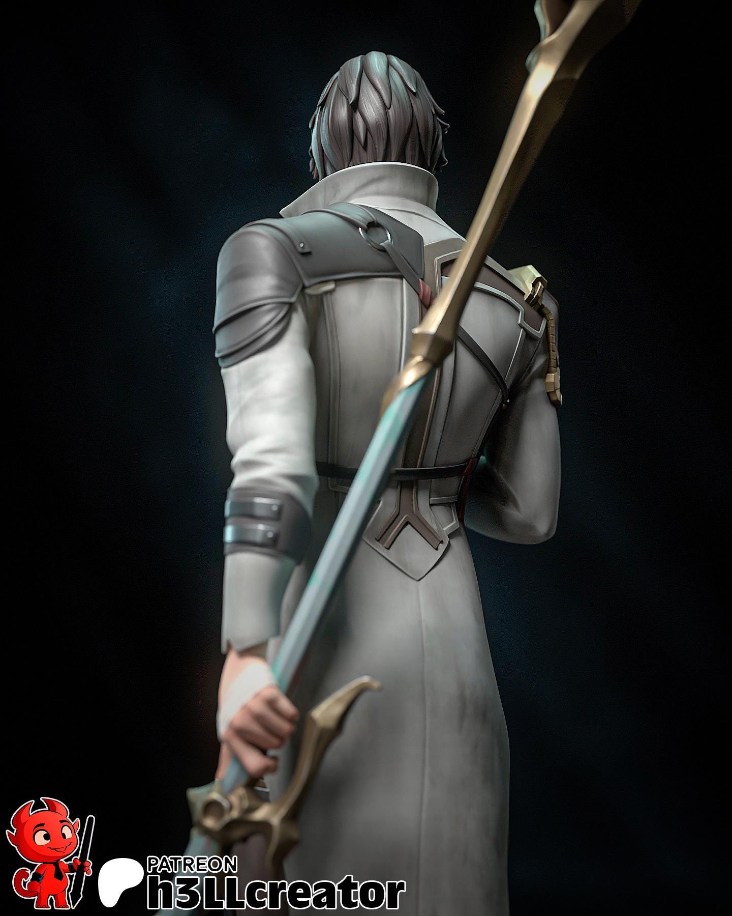 Jayce 3D Figure: LoL Limited Edition Resin Statue