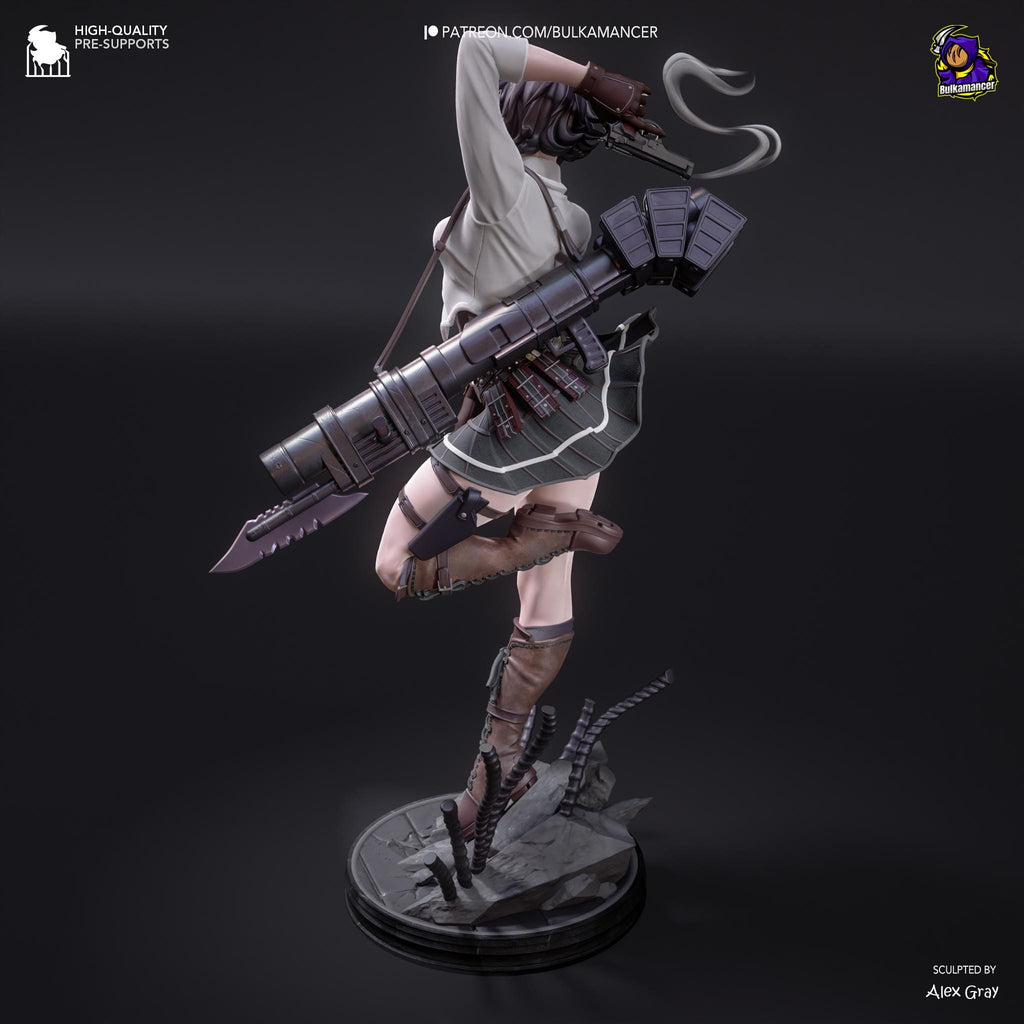 Hand-Painted Lady Statue - Devil May Cry 5 DMC - Anime Resin Figure