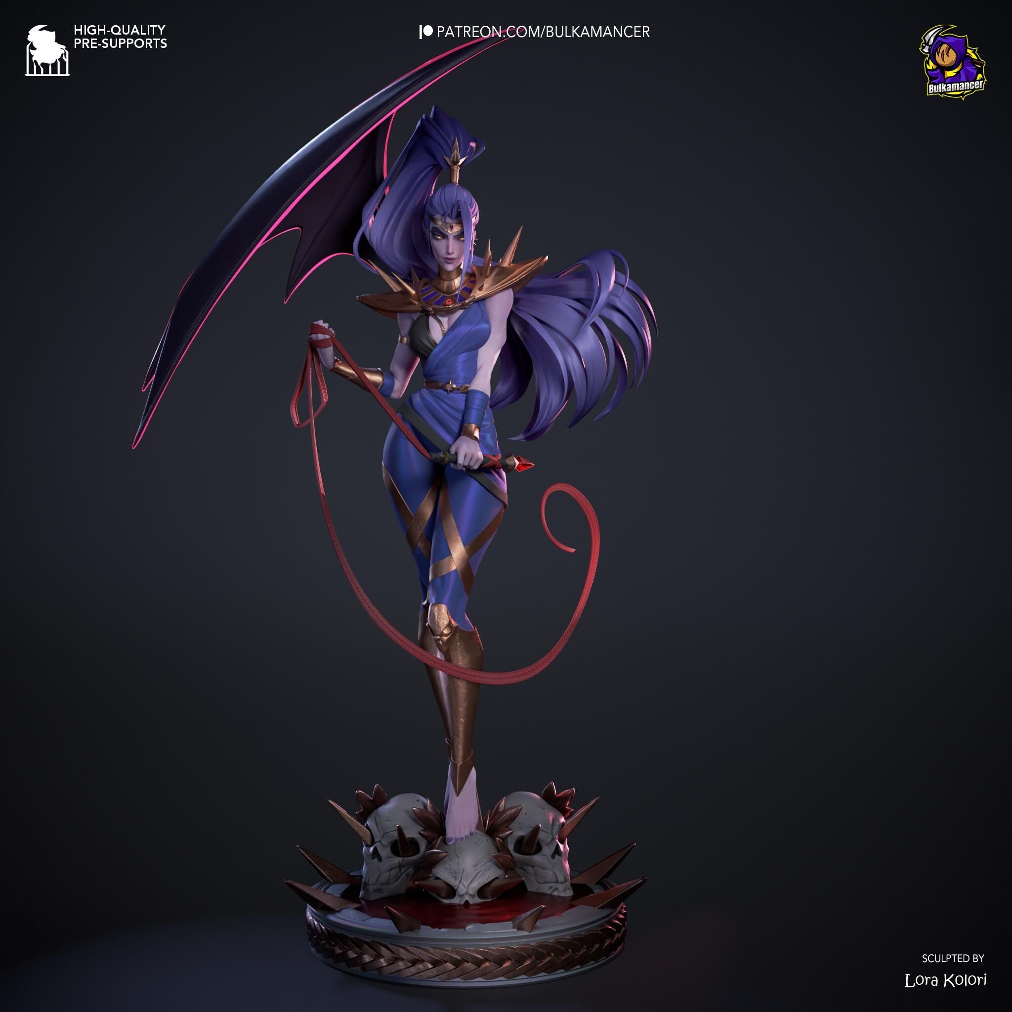 Megaera Hades Figure  12K Resin Statue | Hand-Painted Collectible | Multiple Scales