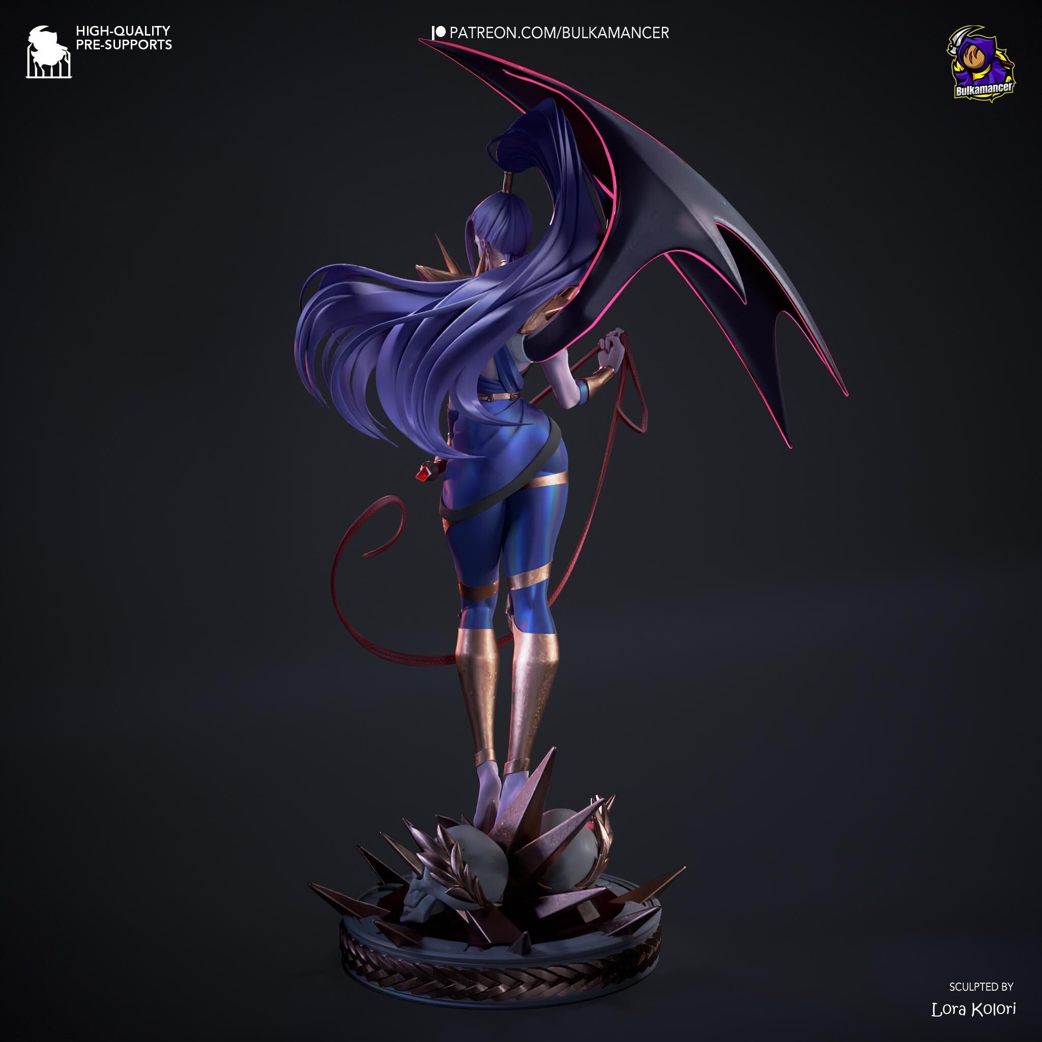 Megaera Hades Figure  12K Resin Statue | Hand-Painted Collectible | Multiple Scales