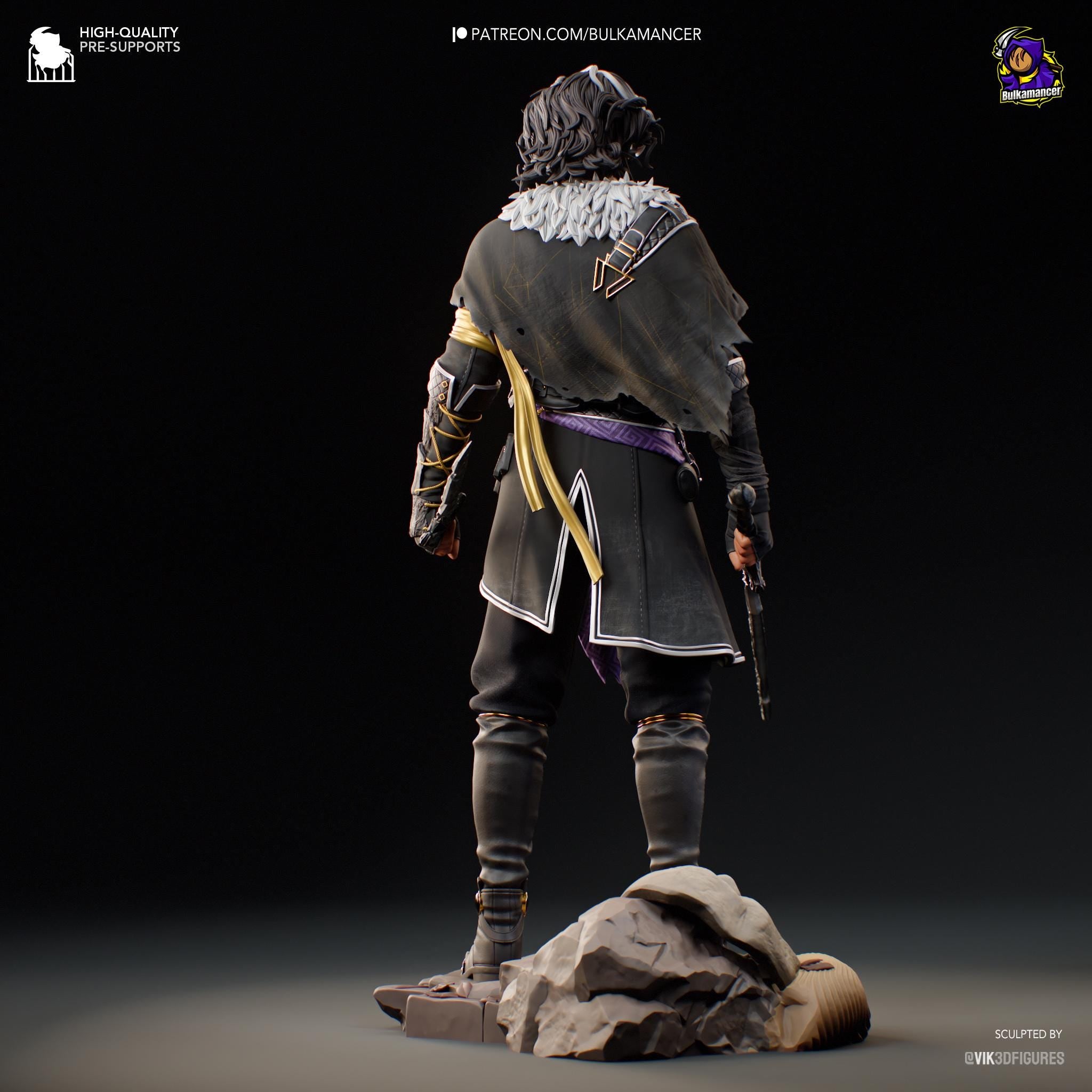 Verso Statue: Inspired of Clair Obscur, Hand-Painted 3D Resin Figure (1/4 Scale Limited Edition)