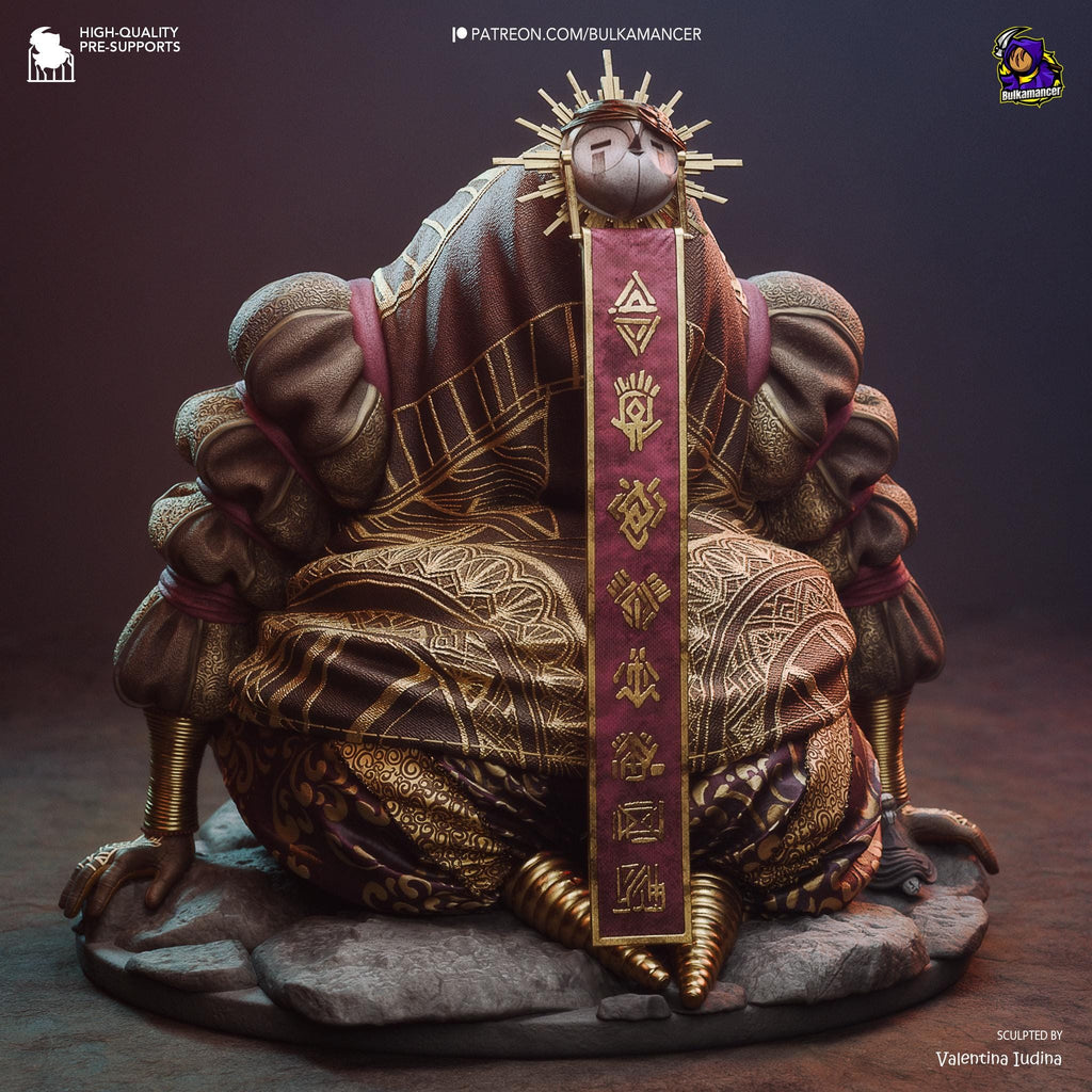 Esquie Inspired Fan Made Collectible / Dark Fantasy Resin Statue / Hand Painted Limited Edition Figurine