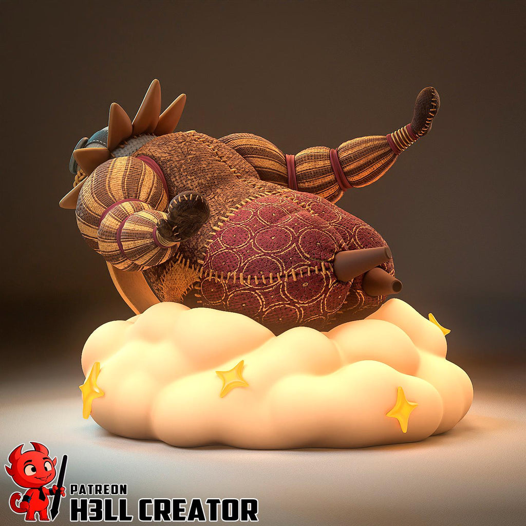 Handmade Esquie Chibi Figurine: Fan-Made Resin Statue