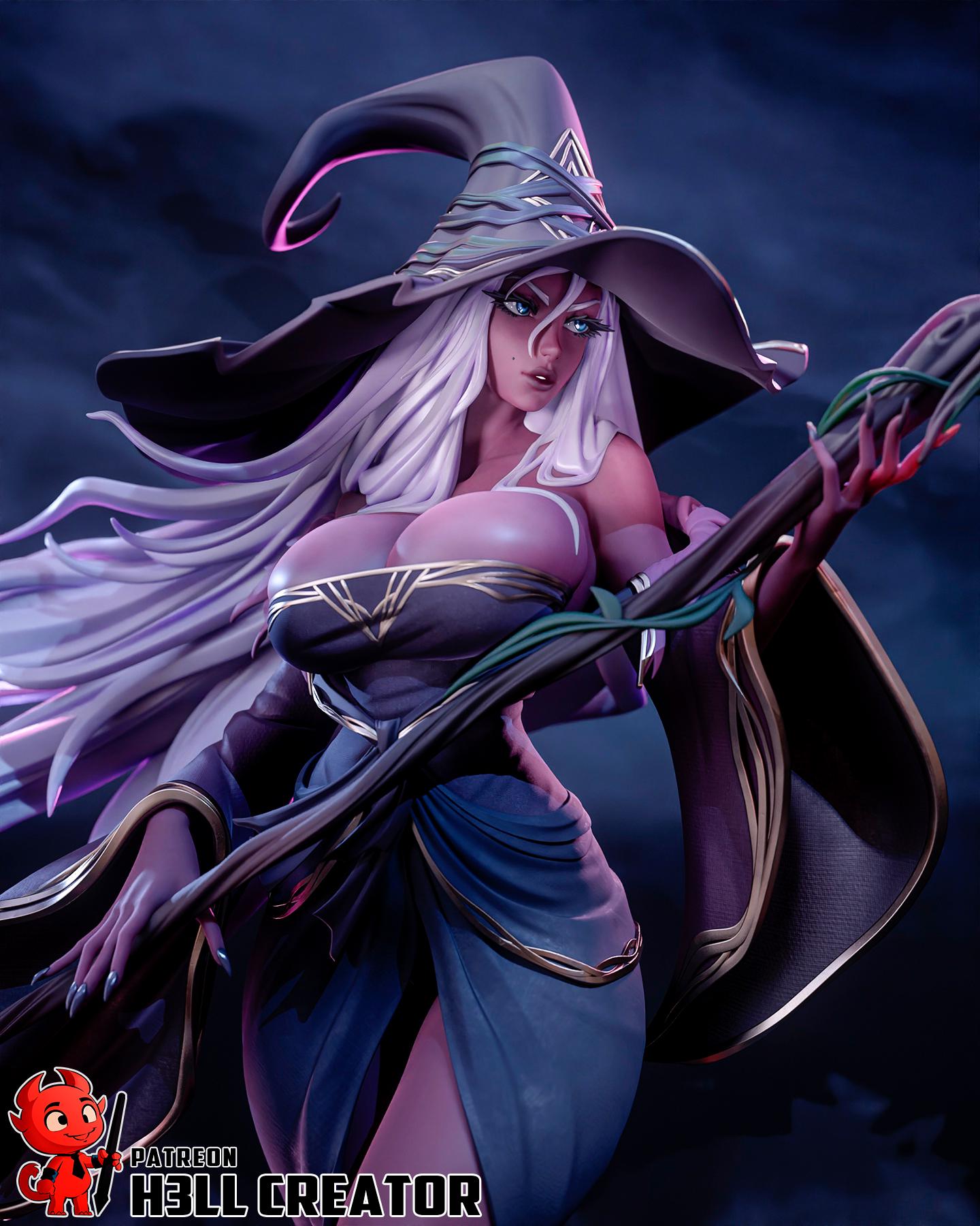 Recluse Figure / Inspired of Elden Ring / Hand Painted & Unpainted Resin Statue / Dark Fantasy Collectible