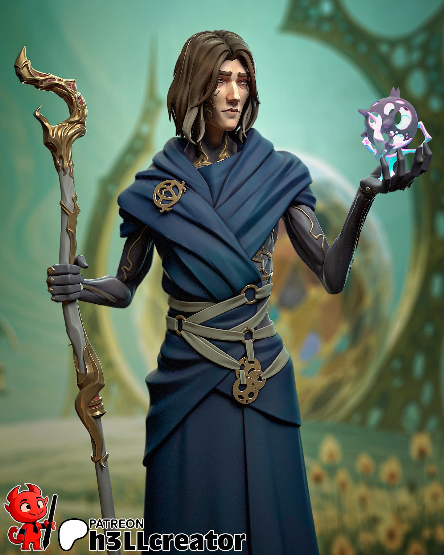 Viktor Statue: LoL Collectible Figure, H3ll Creator