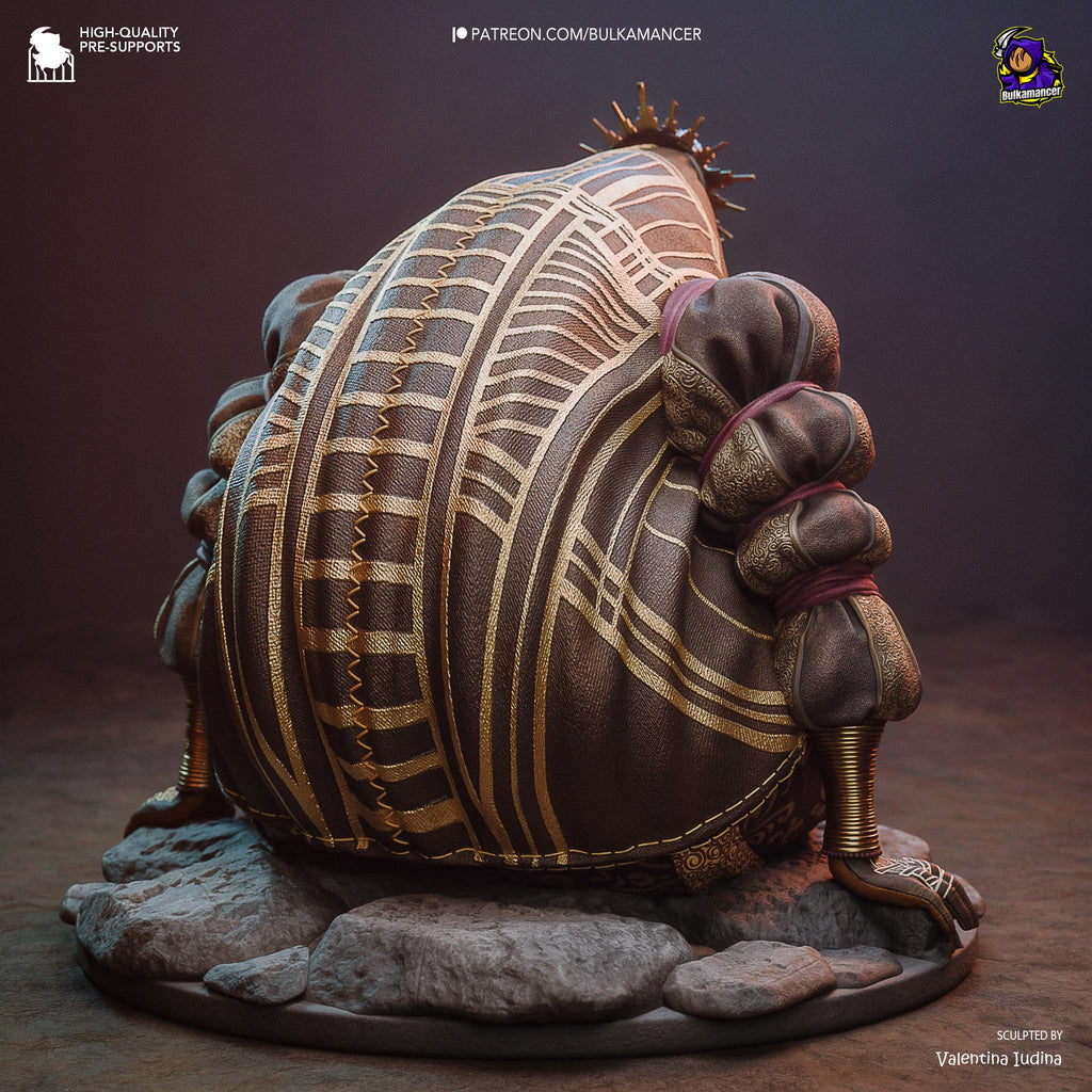 Esquie Inspired Fan Made Collectible / Dark Fantasy Resin Statue / Hand Painted Limited Edition Figurine