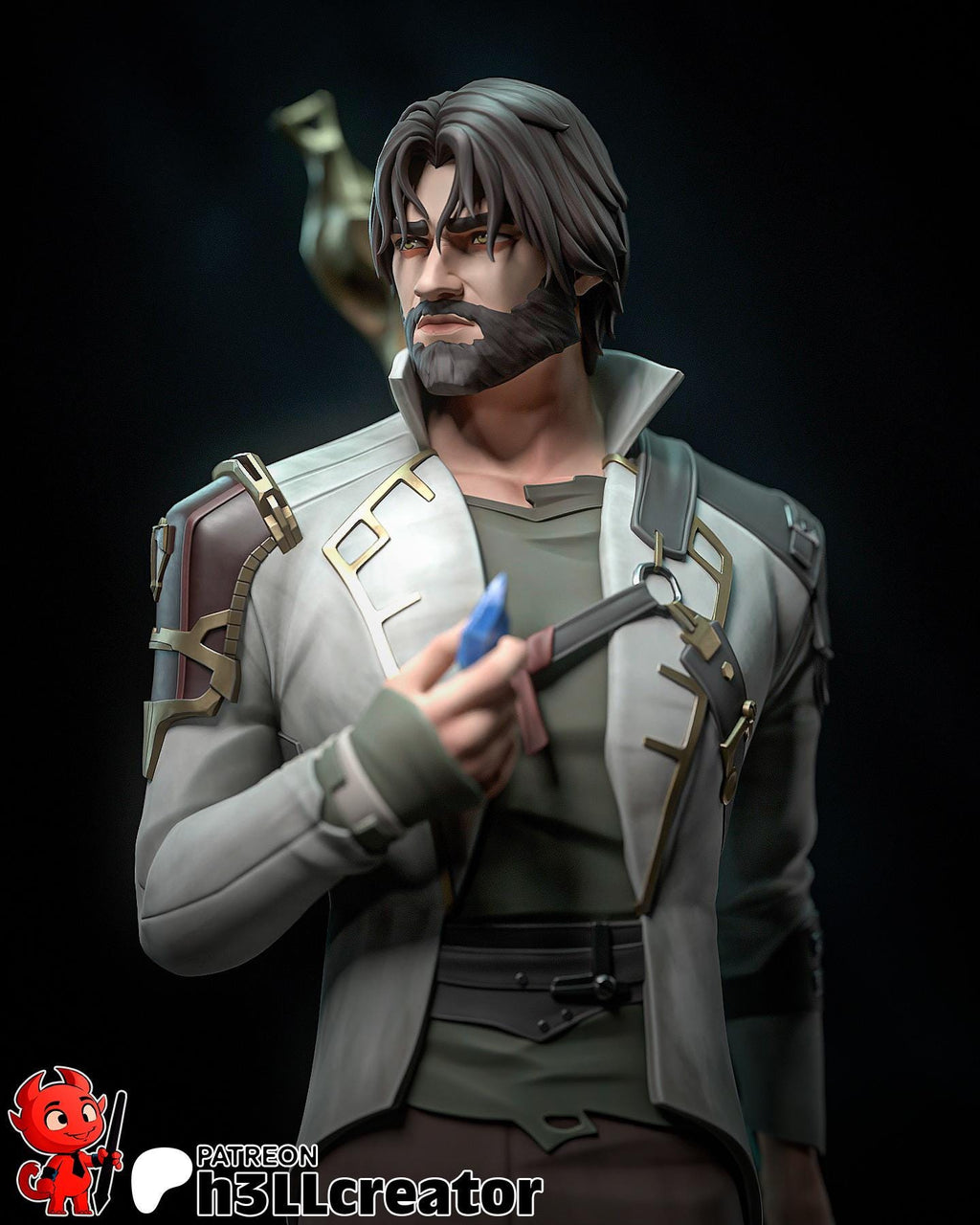 Jayce 3D Figure: LoL Limited Edition Resin Statue