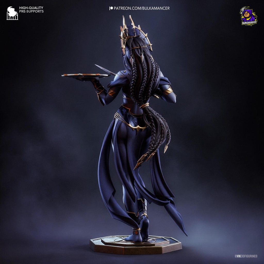 Shar Statue: Inspired of Baldur's Gate 3, Mistress of Loss Resin Figure