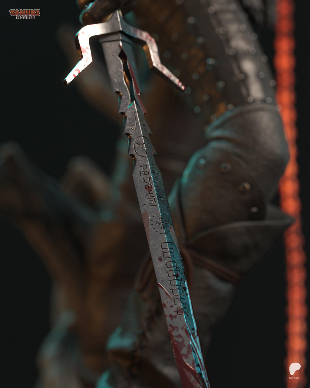 Ciri Inspired Statue / Witcher Universe Resin Figure / Hand Painted Fan Made Collectible Gift