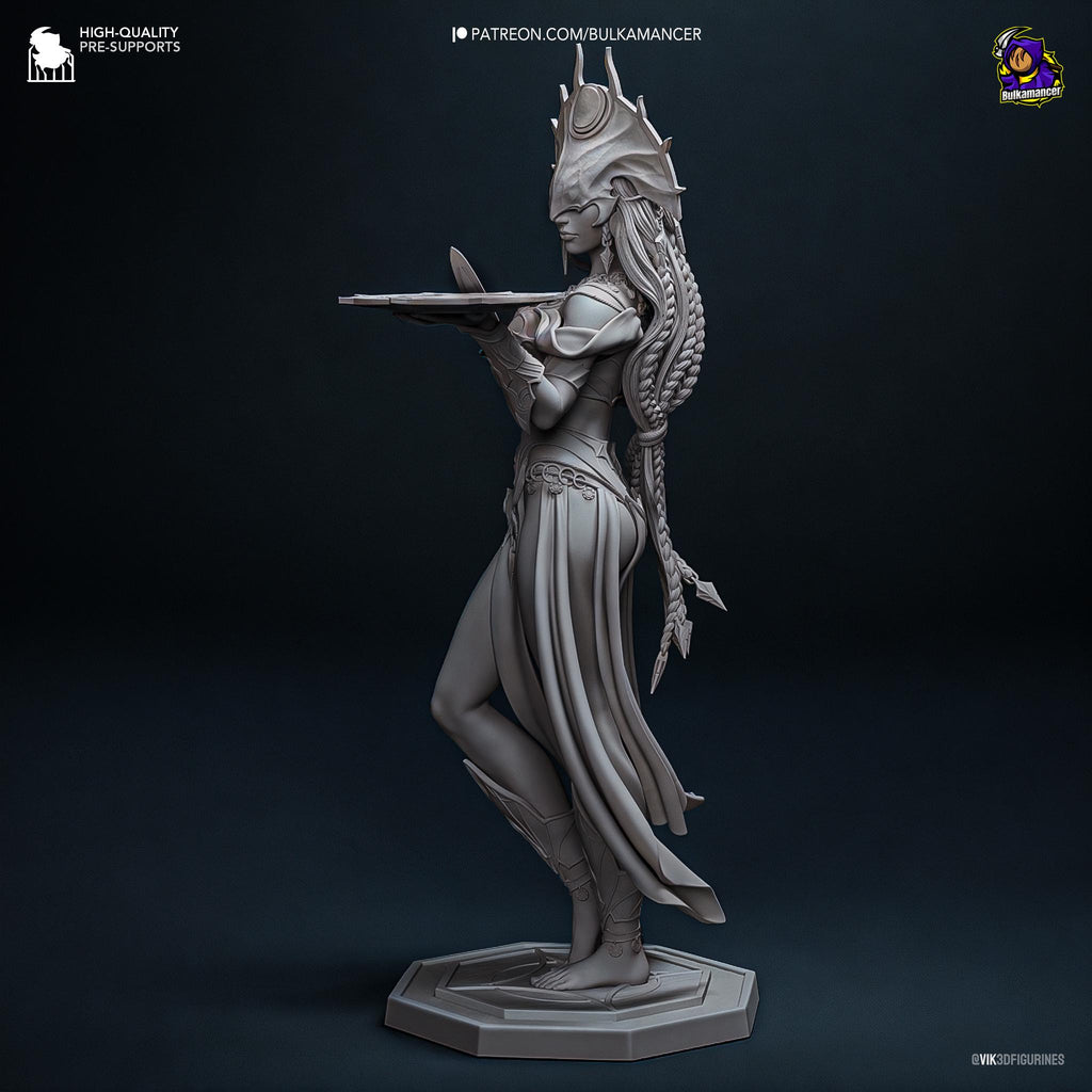 Shar Statue: Inspired of Baldur's Gate 3, Mistress of Loss Resin Figure