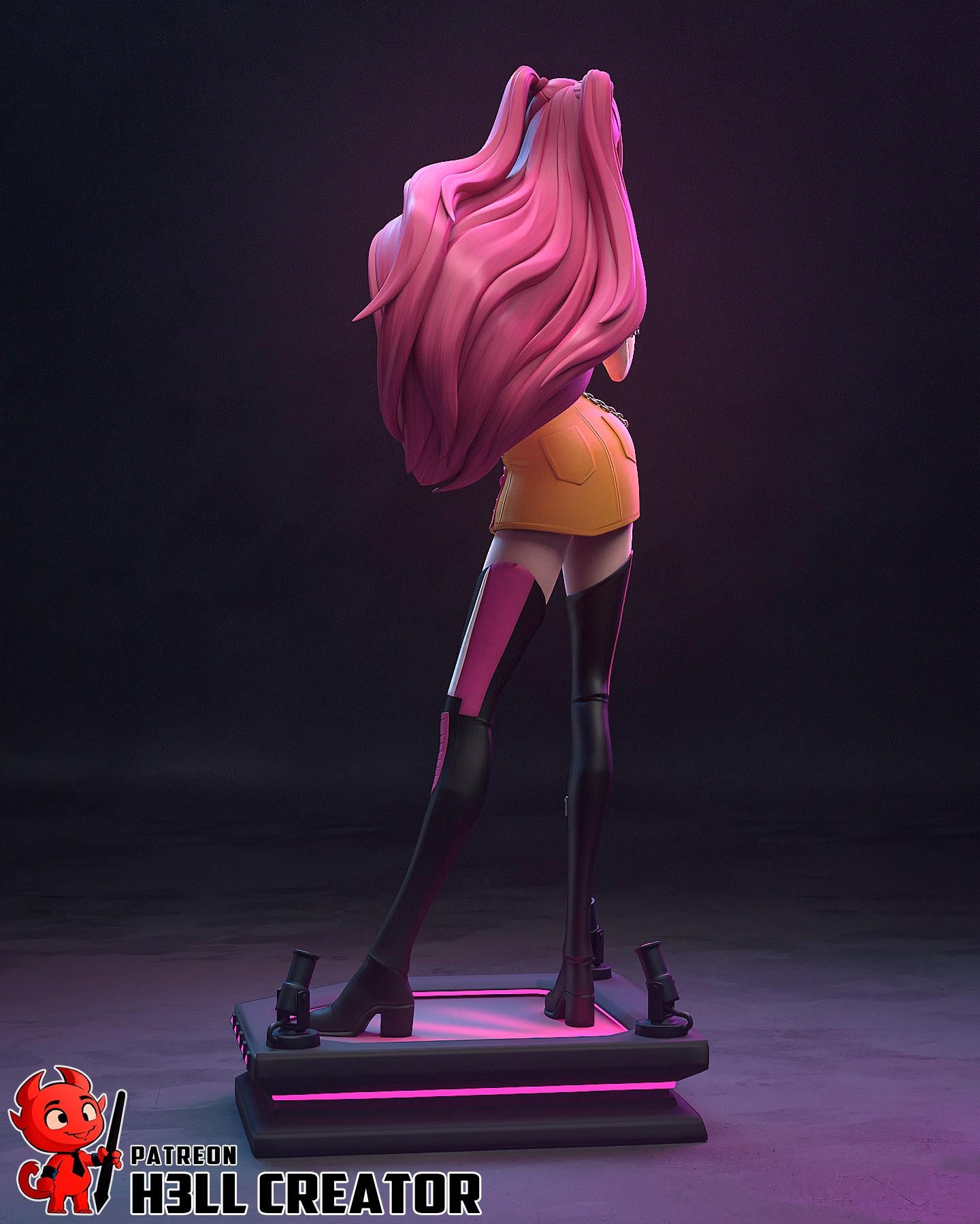 Mira Inspired Statue / K-Pop Idol Figure / Hand Painted Resin Collectible / Limited Edition Diorama