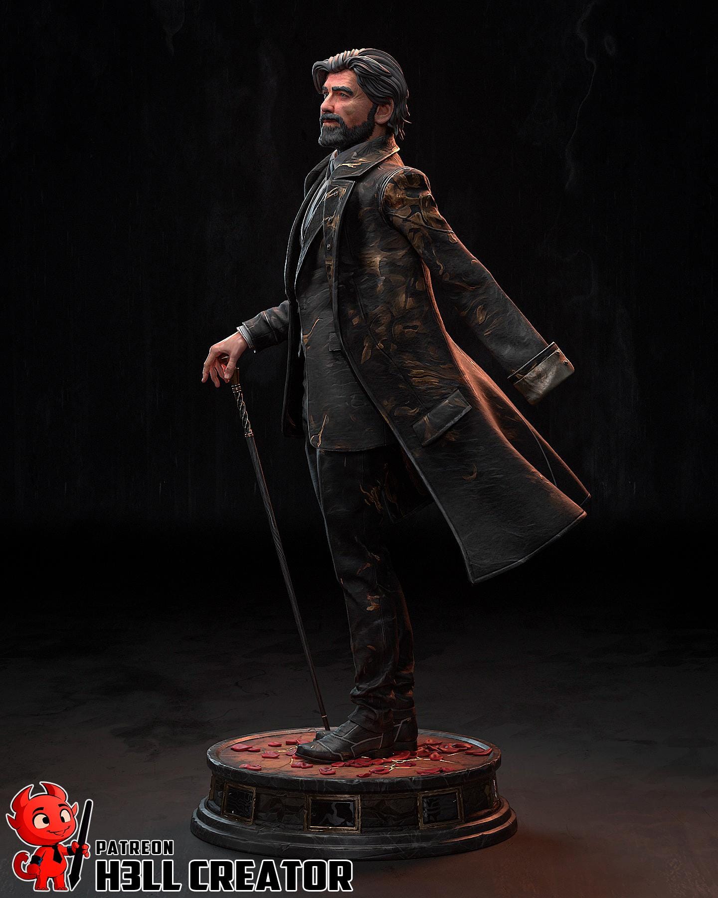 Renoir Inspired Statue: Expedition 33 Hand-Painted Resin Collectible