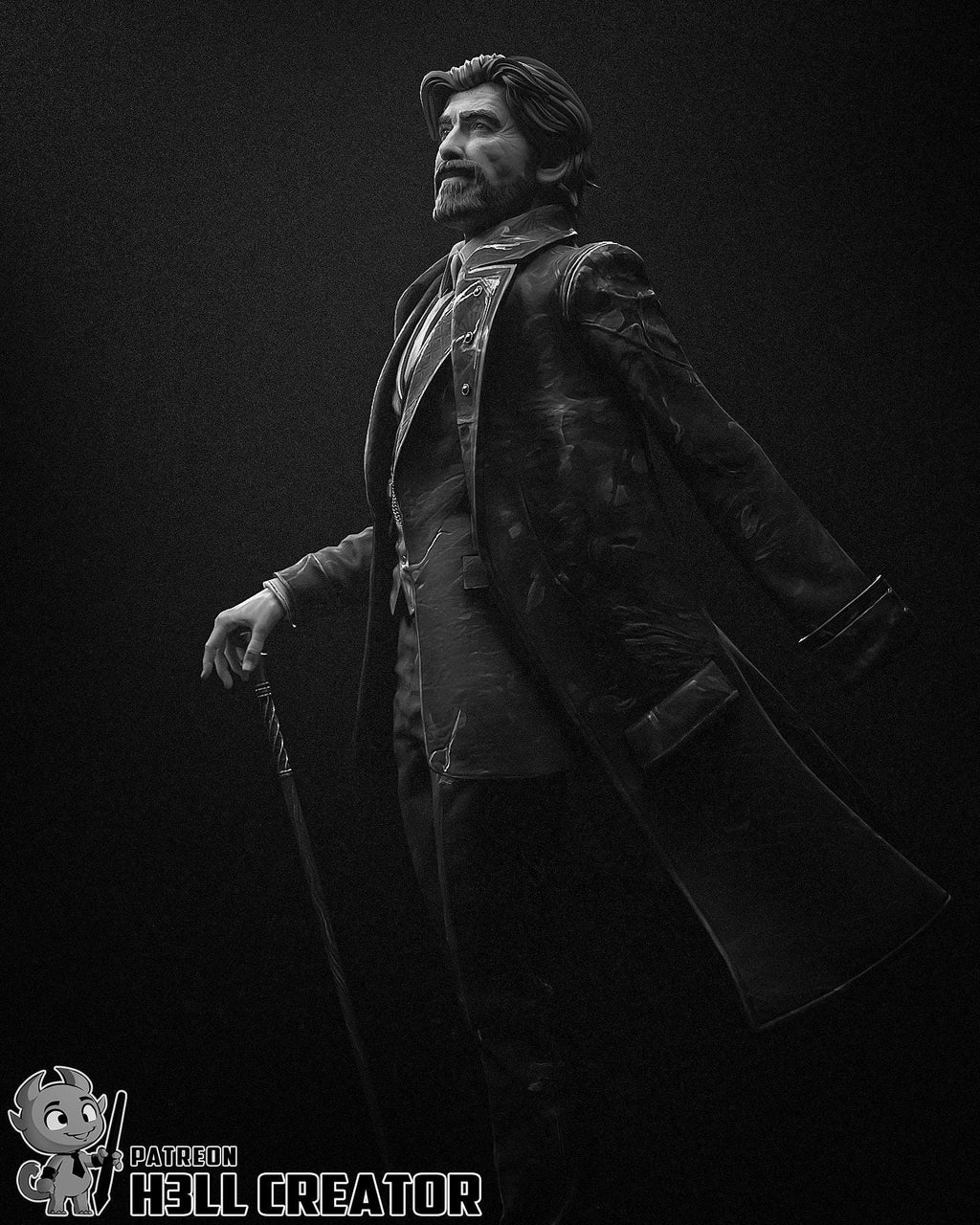 Renoir Inspired Statue: Expedition 33 Hand-Painted Resin Collectible