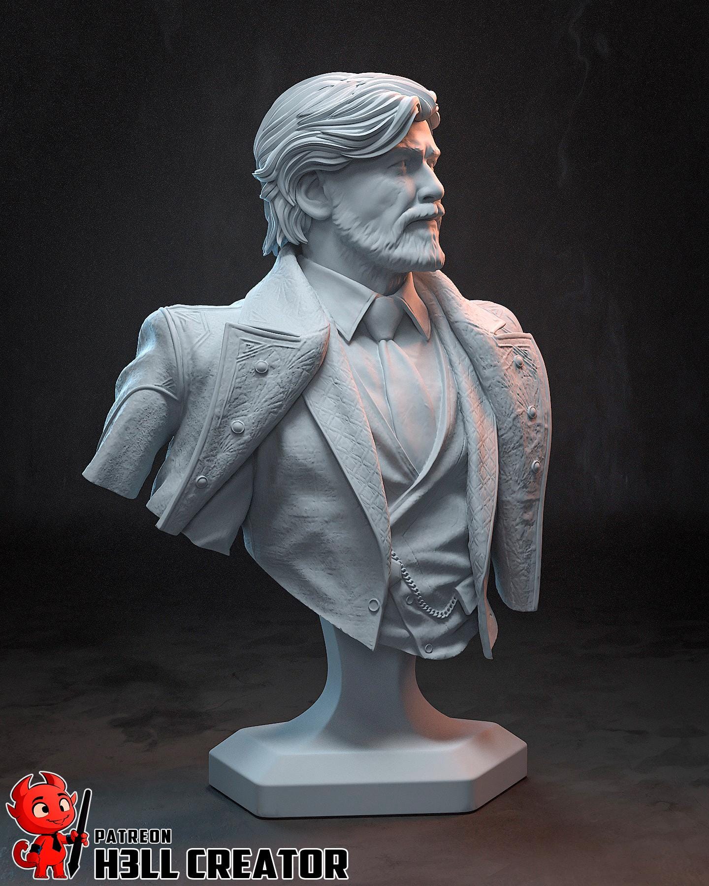 Renoir Inspired Statue: Expedition 33 Hand-Painted Resin Collectible