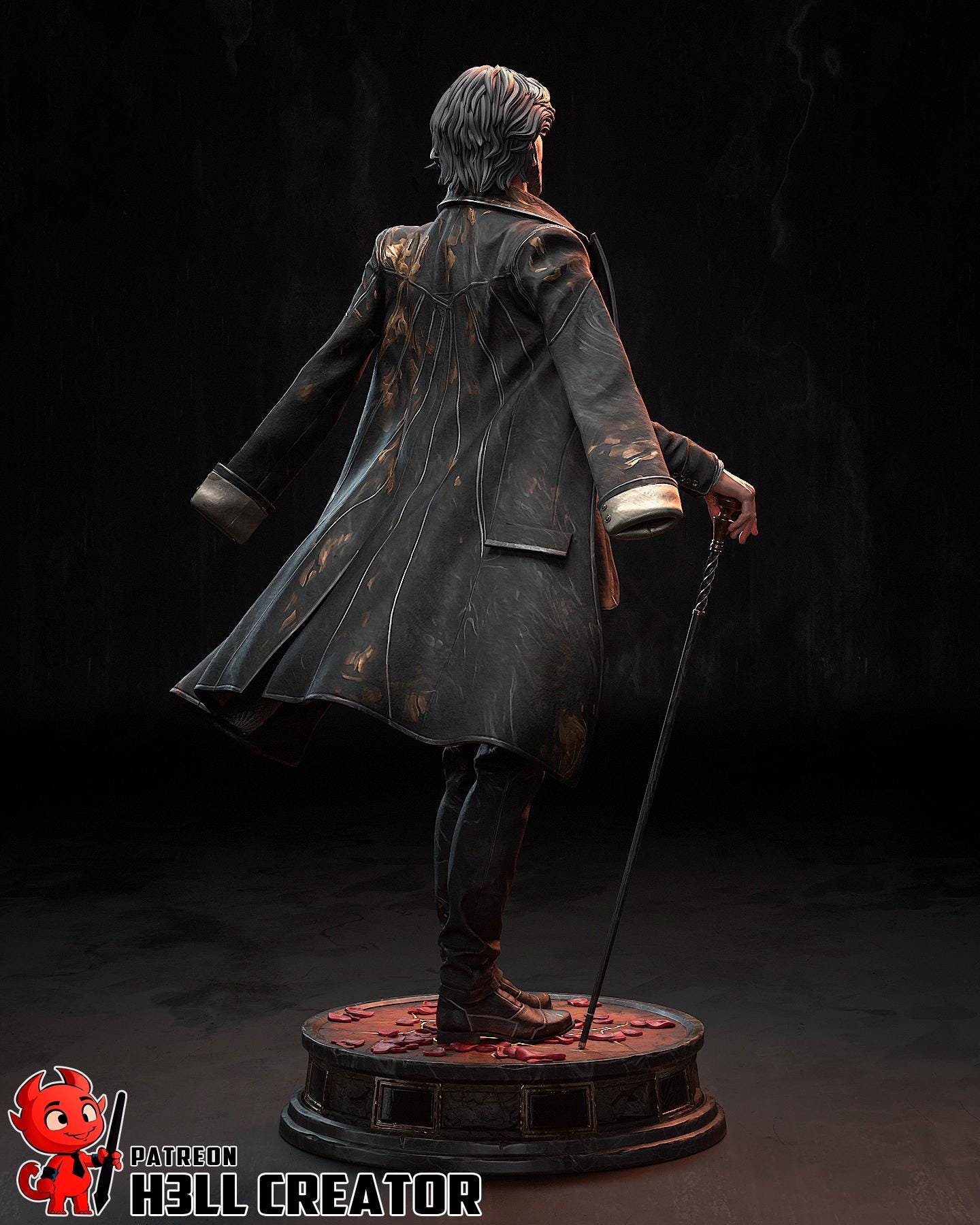 Renoir Inspired Statue: Expedition 33 Hand-Painted Resin Collectible