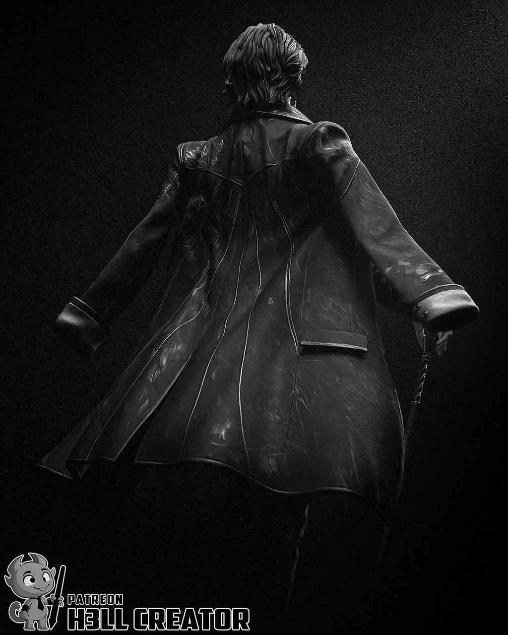 Renoir Inspired Statue: Expedition 33 Hand-Painted Resin Collectible