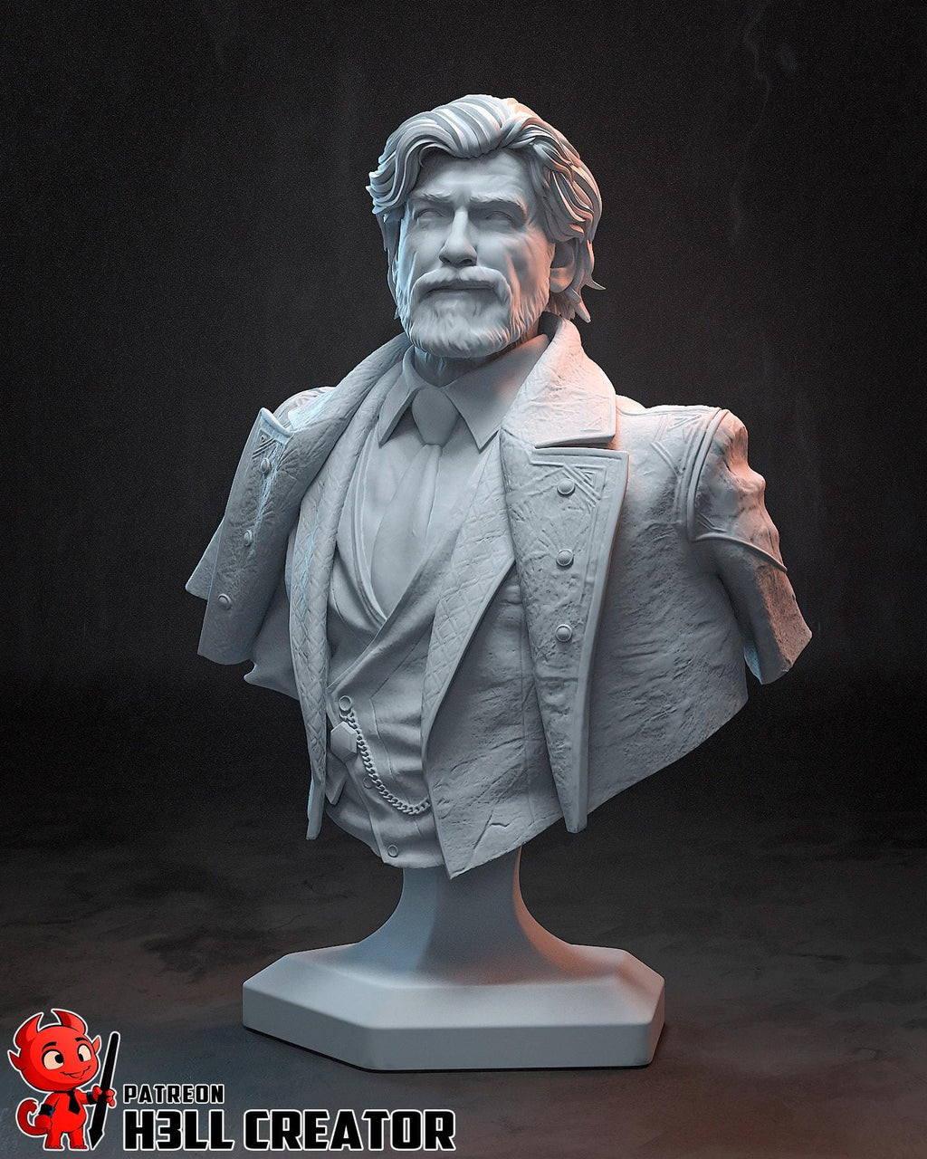 Renoir Inspired Statue: Expedition 33 Hand-Painted Resin Collectible