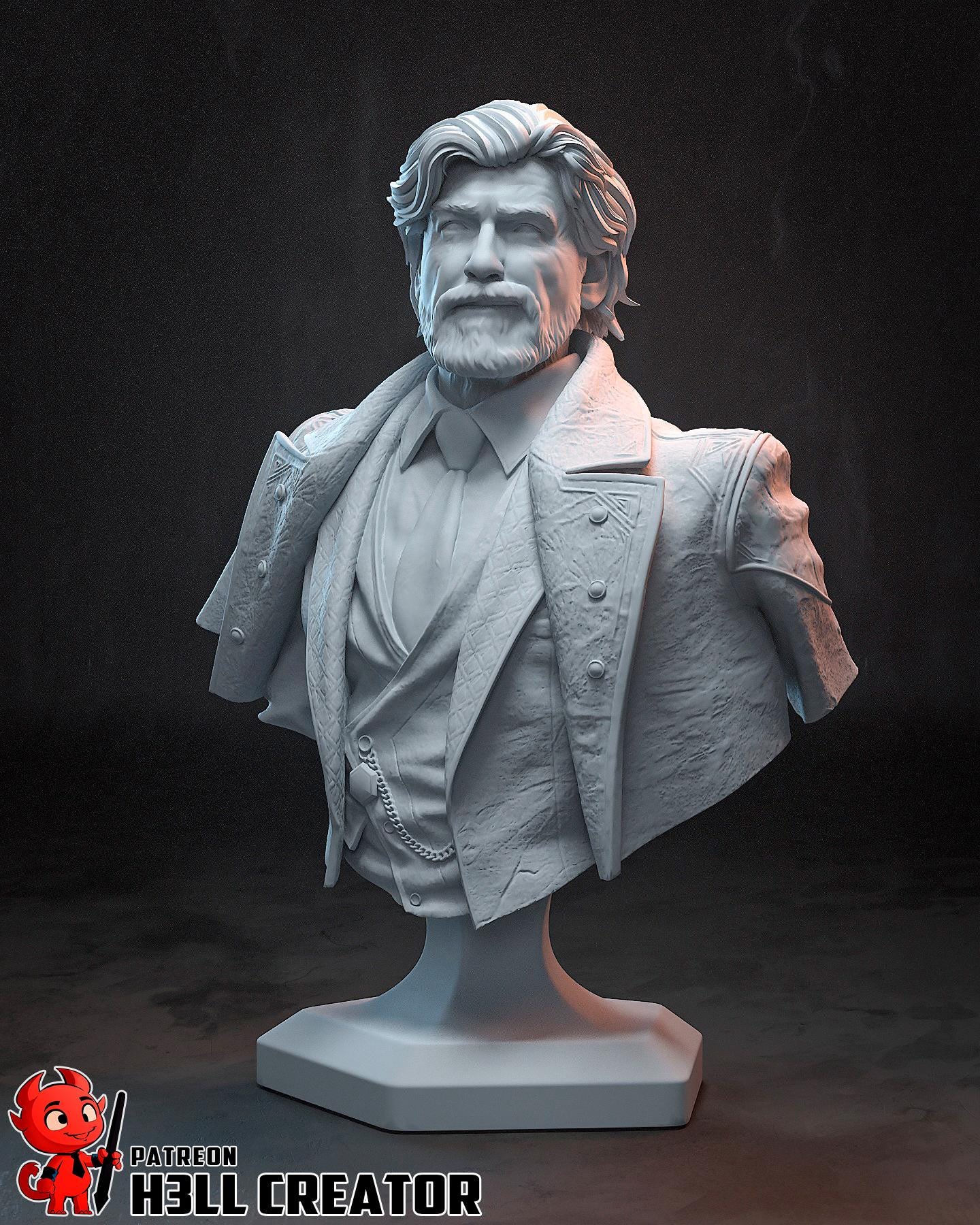 Renoir Inspired Statue: Expedition 33 Hand-Painted Resin Collectible