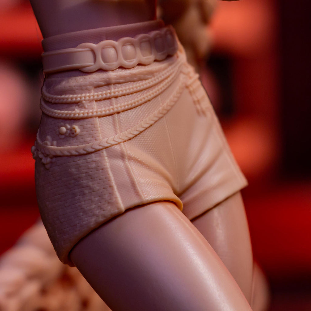 Kpop Spirit Hunter Rumi Resin Statue: Hand Painted Huntrix Kpop Fan Made Collectible