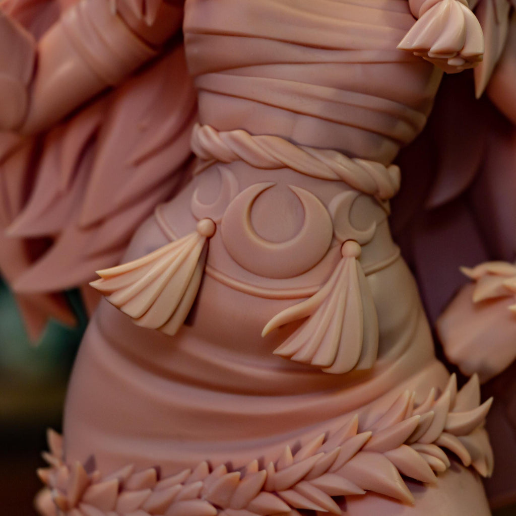 Artemis Figure /  Inspired Hades 2 / Greek Goddess Statue / Hand-Painted 3D Printed Resin Collectible