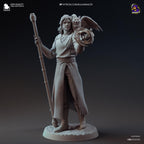 Estatua de resina de Gale hecha a mano - Inspirada en el mago de D&D de Baldur's Gate 3 - Edición limitada