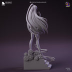 Estatua de resina de Mira, cazadora de espíritus Kpop: Coleccionable hecho por fans de Kpop, cazadora pintada a mano