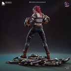 Hand-Painted Vi Figurine | 3D Printed Statue | Unique Gamer Gift | Vi Figure | Inspired by LoL