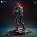 Hand-Painted Vi Figurine | 3D Printed Statue | Unique Gamer Gift | Vi Figure | Inspired by LoL
