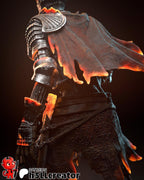 Soul of Cinder Statue: Hand-Painted Resin Knight - Dark Fantasy Collectible