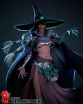 Estatua de Hécate: Diosa de la Brujería de Resina Pintada a Mano - Inspirada en Hades 2