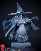 Estatua de Hécate: Diosa de la Brujería de Resina Pintada a Mano - Inspirada en Hades 2