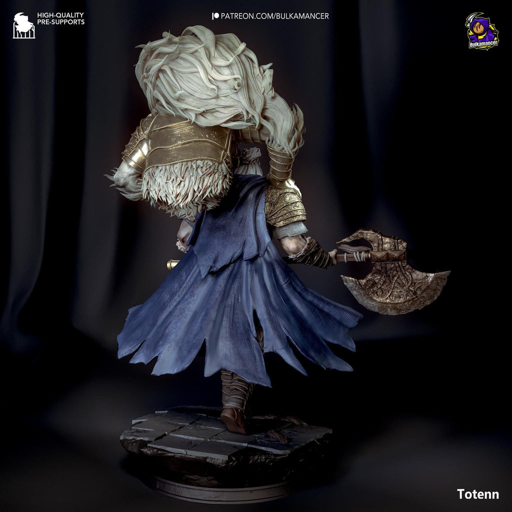 3D Printed Godfrey - Inspired of Elden Ring - Game Collectible Statue - The First Elden Lord Decor