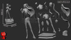 Diorama de ídolos de K-Pop: Set de estatuas de resina pintadas a mano - Zoey, Rumi, Mira