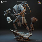 Monoco Figure: Hand-Painted  Fan Art Clair Obscur Statue Resin Dark Fantasy Statue