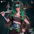 Artemis Figure /  Inspired Hades 2 / Greek Goddess Statue / Hand-Painted 3D Printed Resin Collectible
