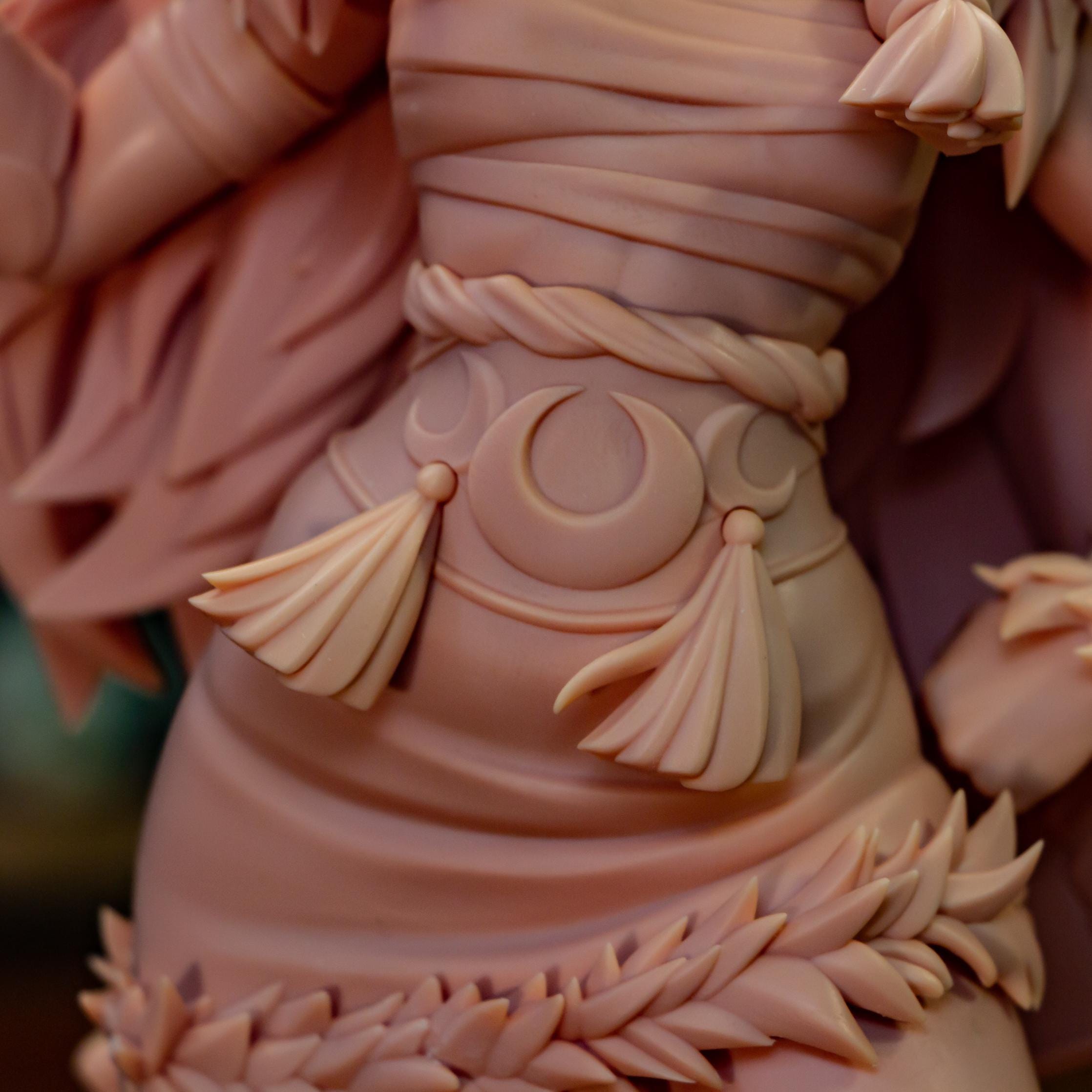 Artemis Figure /  Inspired Hades 2 / Greek Goddess Statue / Hand-Painted 3D Printed Resin Collectible
