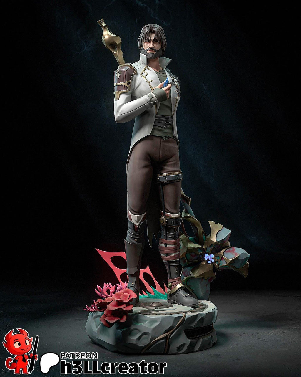 Jayce 3D Figure: LoL Limited Edition Resin Statue
