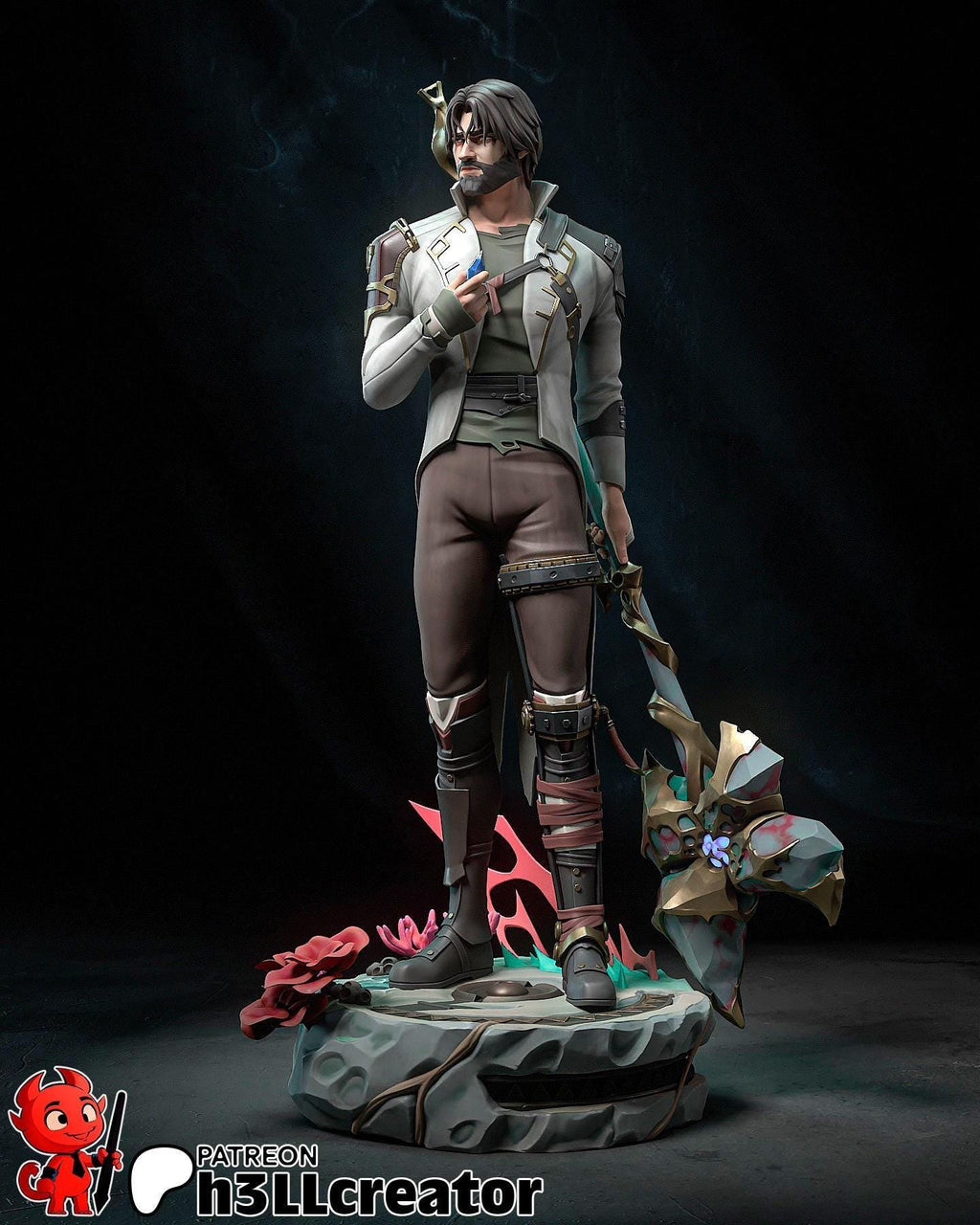 Jayce 3D Figure: LoL Limited Edition Resin Statue